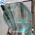 12mm clear toughened shower door glass for bathroom